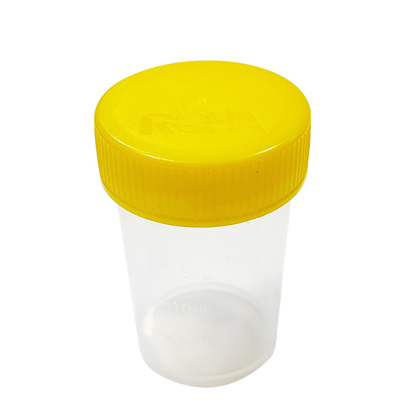 ظرف نمونه گیری رحا مدل YB25 بسته 500 عددی