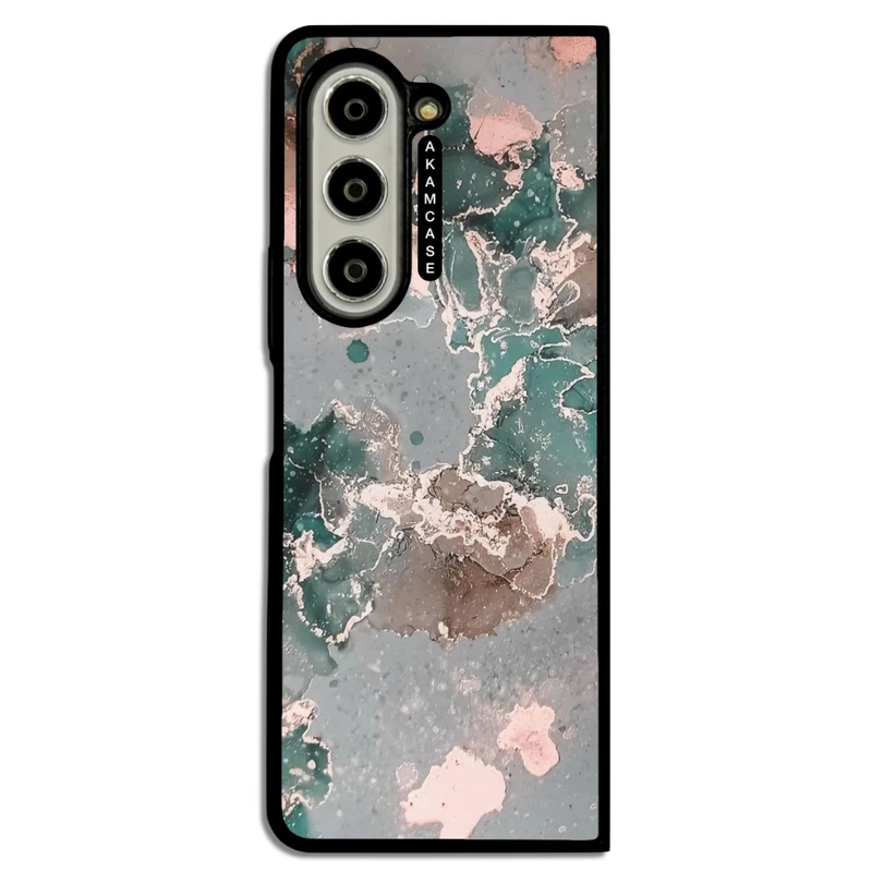 کاور آکام مدل AMC-WSGZFOLD5-MARBLE-34 مناسب برای گوشی موبایل سامسونگ Galaxy Z Fold 5