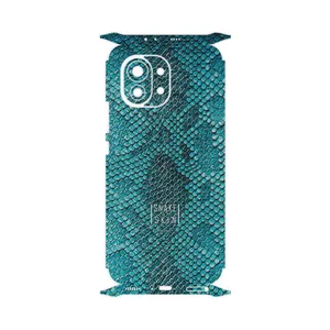 MAHOOT Blue Snake Skin-FullSkin Cover Sticker for Xiaomi Mi 11 5G