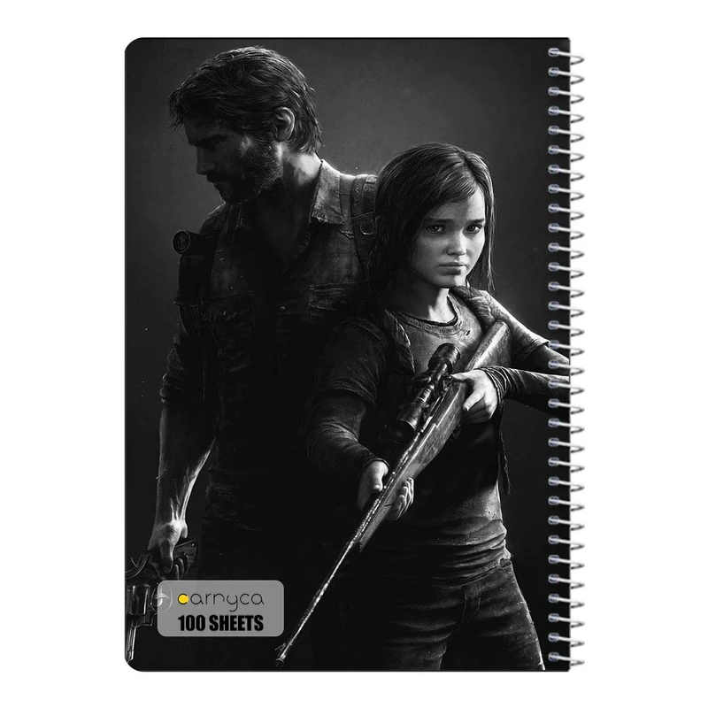 دفتر مشق 100 برگ سیمی کارنیکا طرح لست اف اس The Last of Us کد 64222