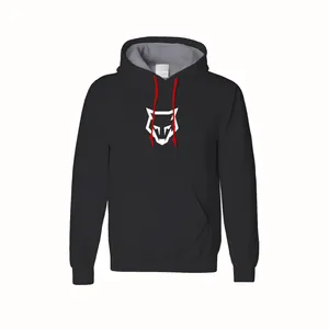 هودی مردانه مدل WOLF کد PH58 رنگ مشکی