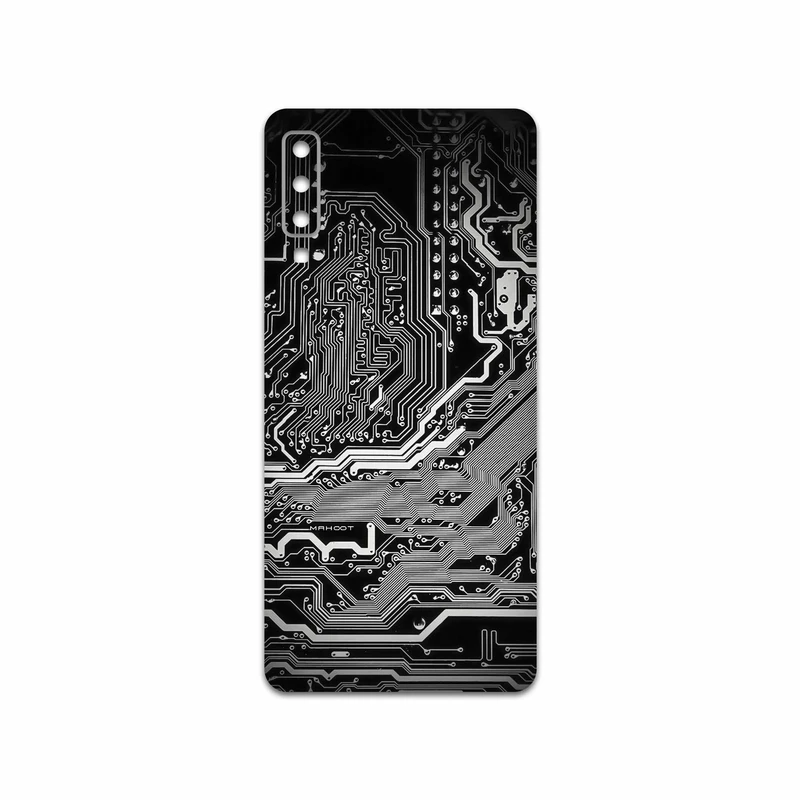 برچسب پوششی ماهوت مدل Black Printed Circuit Board مناسب برای گوشی موبایل سامسونگ Galaxy A7 2018