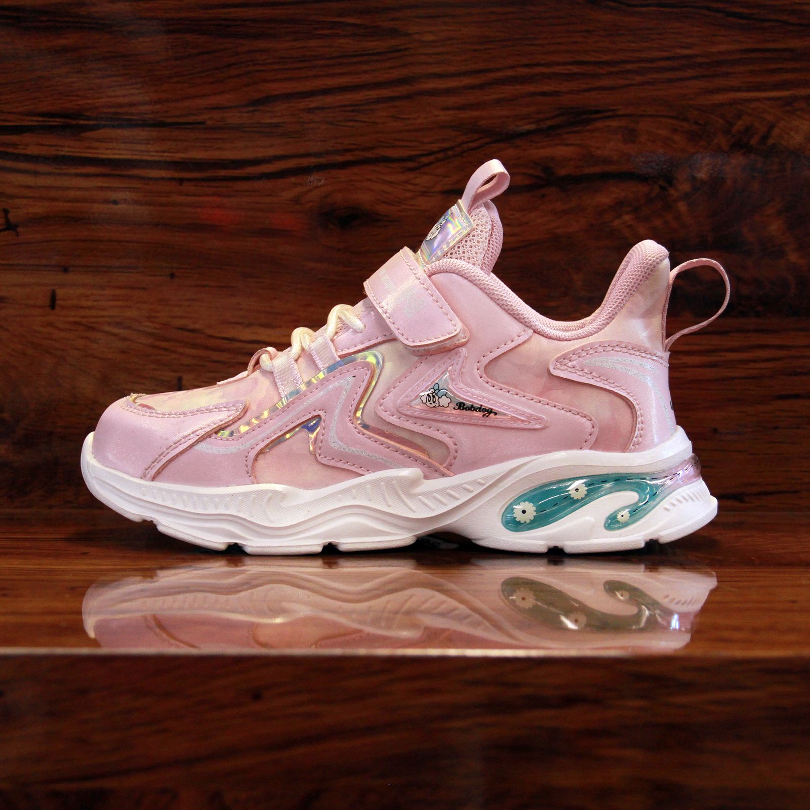 کفش پیاده روی دخترانه بابداگ مدل besupmr کد Ba154r -  - 3