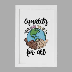 تابلو خندالو مدل حمایت از حیوانات کد 27349