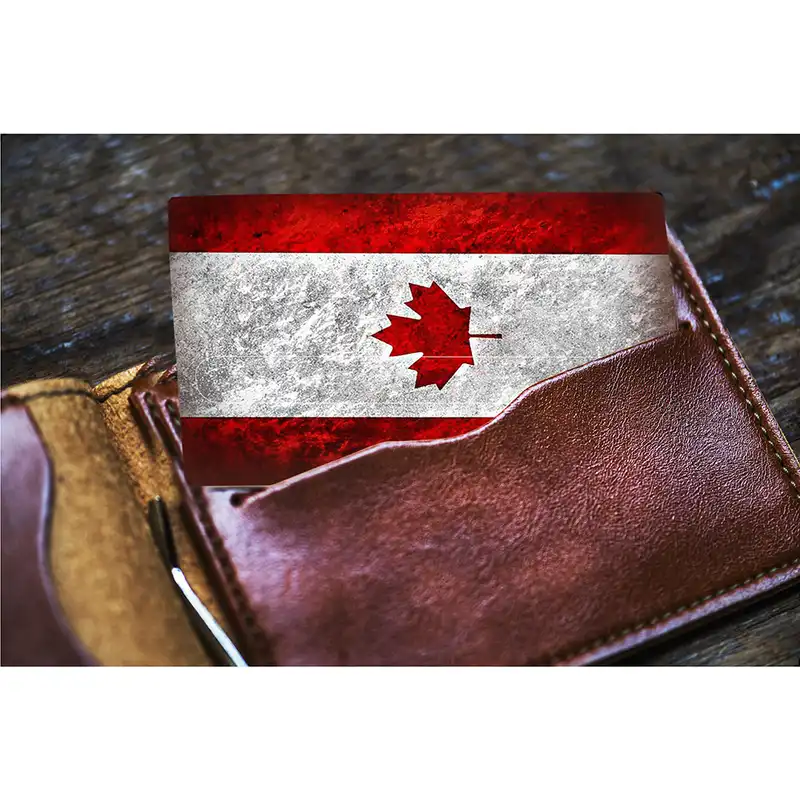 استیکر کارت پیکسل میکسل مدل پرچم کانادا