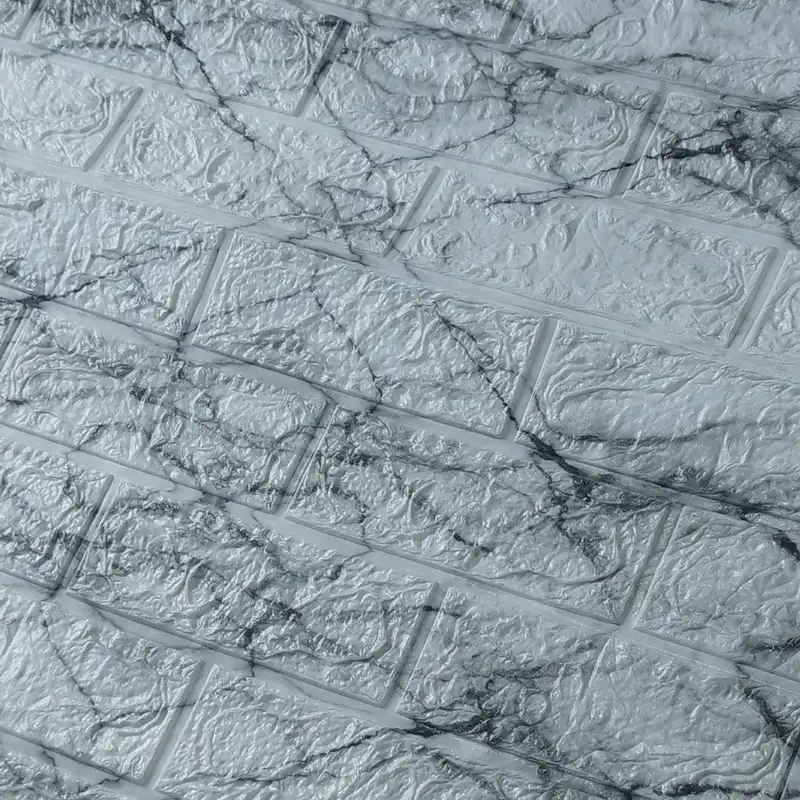 دیوارپوش مدل فومی طرح‌ سنگ 080 بسته 2 عددی