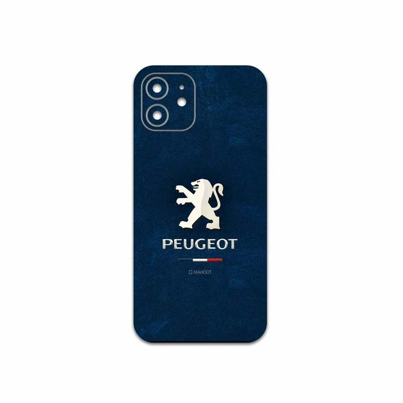 برچسب پوششی ماهوت مدل Peugeot-Logo مناسب برای گوشی موبایل اپل iPhone 12