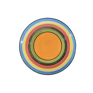 بشقاب چینی مدل گود بسته 6 عددی