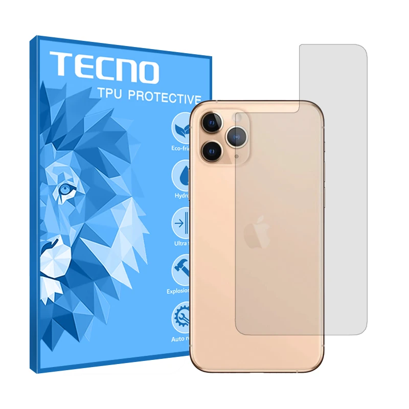محافظ پشت گوشی شفاف تکنو مدل HyGEL مناسب برای گوشی موبایل اپل iPhone 11 Pro