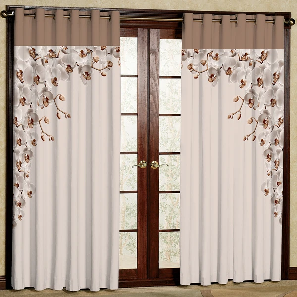 پرده مدل مخمل پانچی کد 7710 سایز 280x140 سانتی متر