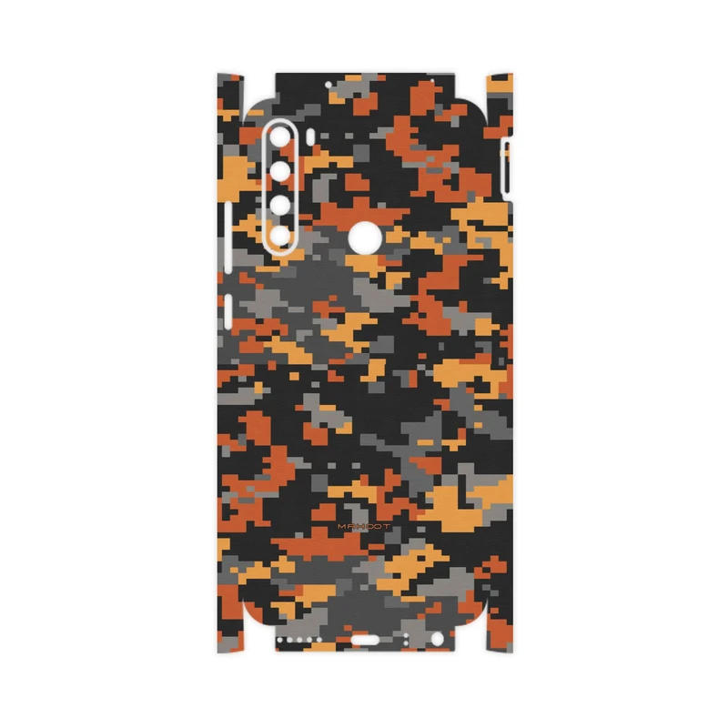 برچسب پوششی ماهوت مدل Army-Autumn-pixel-FullSkin مناسب برای گوشی موبایل شیائومی Redmi Note 8 2021