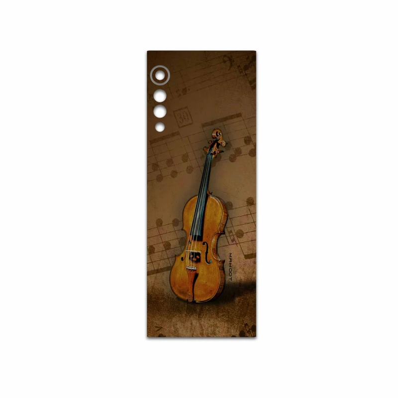 برچسب پوششی ماهوت مدل Violin-Instrument مناسب برای گوشی موبایل ال جی Velvet 5G