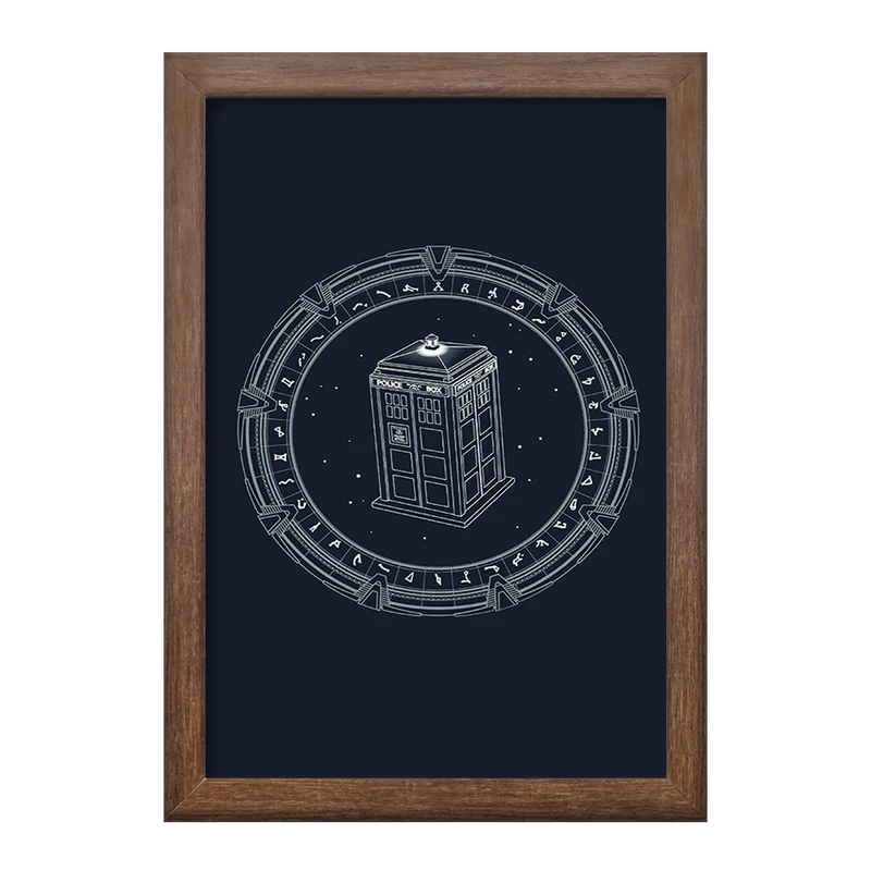 تابلو خندالو طرح سریال داکتر هو Doctor Who کد 29756