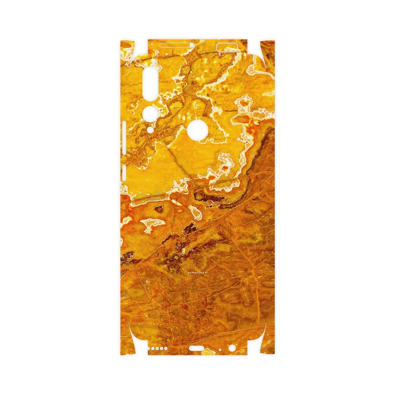 برچسب پوششی ماهوت مدل Gold Marble-FullSkin مناسب برای گوشی موبایل هوآوی Y9 Prime 2019