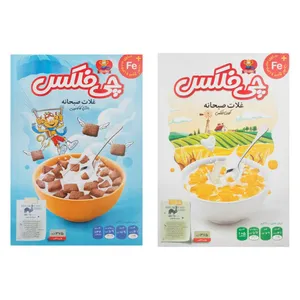 غلات صبحانه چی توز با طعم کاکائویی و ذرتی - 375 گرم بسته 2 عددی