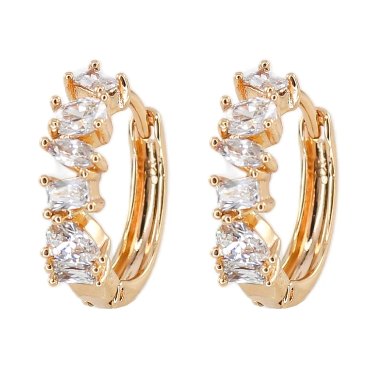 گوشواره حلقه‌ای زنانه ژوپینگ مدل AAC1351