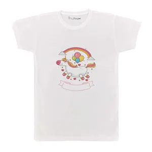 تی شرت بچگانه پرمانه طرح یونیکورن کد pmt.3330