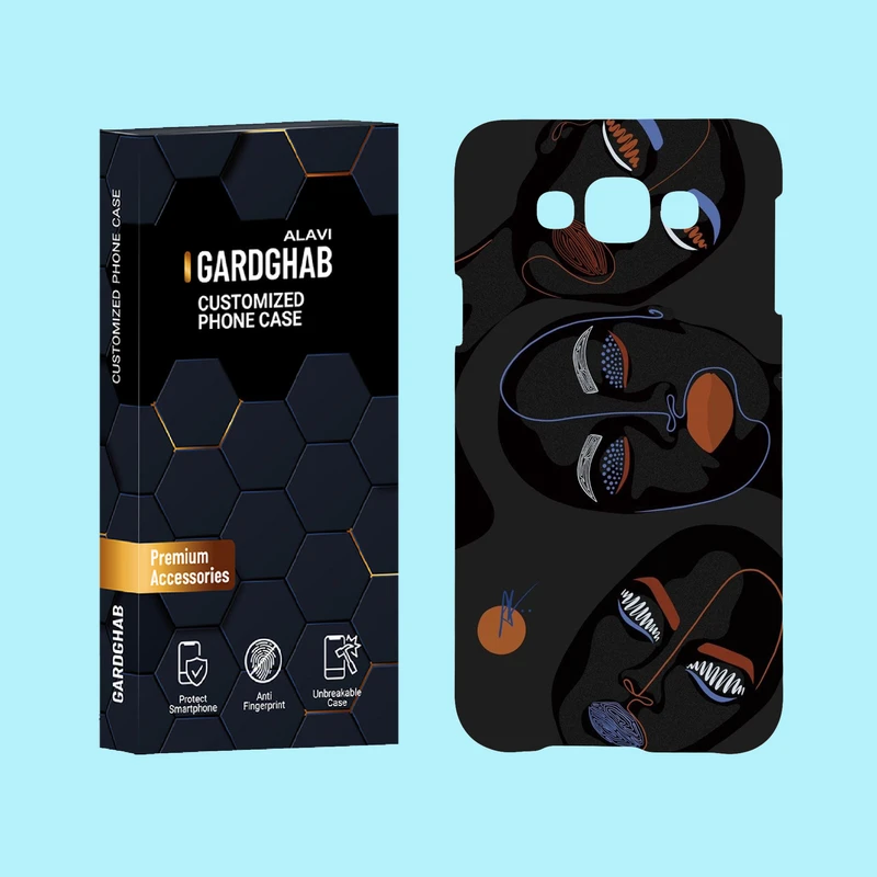 کاور گارد قاب علوی مدل ساده و مینیمال مناسب برای گوشی موبایل سامسونگ Galaxy E7 2015