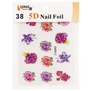 استیکر طراحی ناخن ورژن مدل GS125 مدل 38