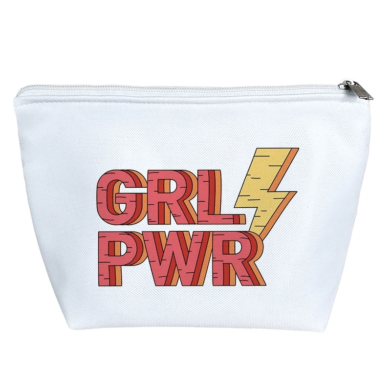 کیف لوازم آرایش دخترانه خندالو مدل قدرت دختر کد 5465