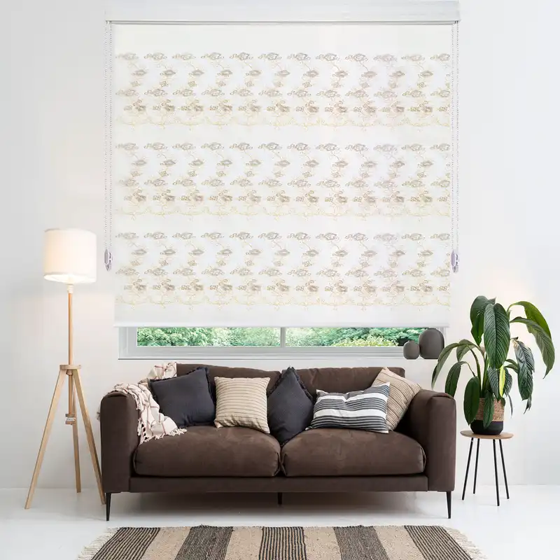 پرده زبرا شب و روز زیو کد VP-65 سایز 250x280 سانتی متر