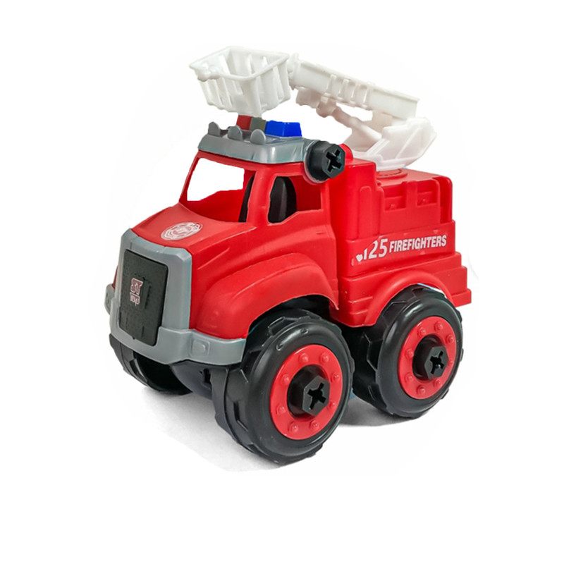 ماشین بازی مدل اتش نشانی بسته چهار عددی