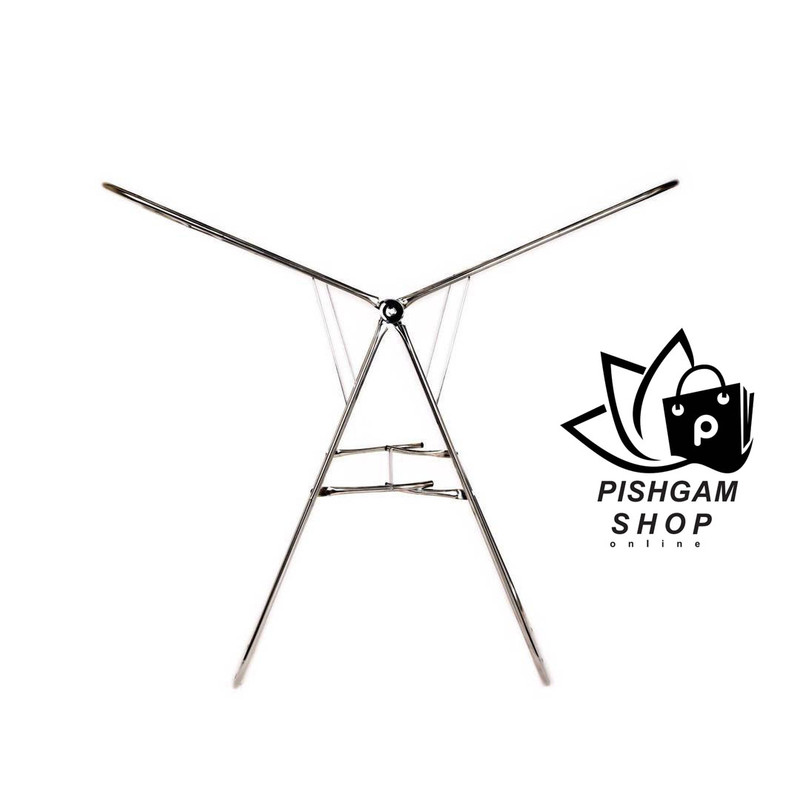 بند رخت پیشگام مدل تمام استیل کد HN2FX-2B