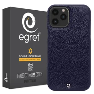 Egret Floater Genuine Leather Case For Apple iPhone 12 Pro Max