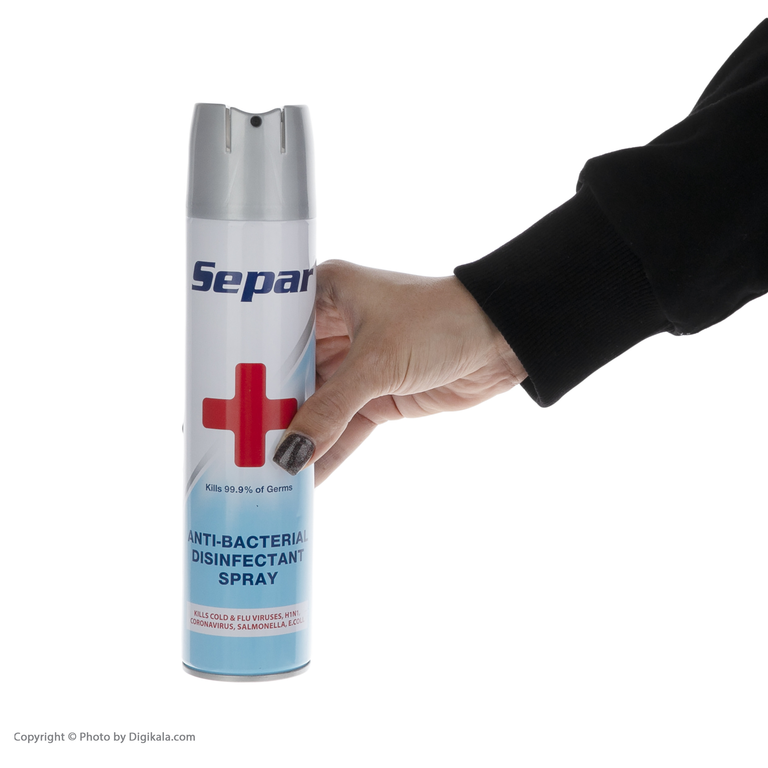 اسپری ضد عفونی کننده سپر مدل Plus حجم 400 میلی لیتر