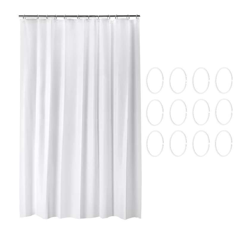 پرده حمام ایکیا کد 2023 سایز200x180 سانتی متر به همراه قلاب پرده حمام ایکیا کد 2023 سایز200x180 سانتی متر به همراه قلاب