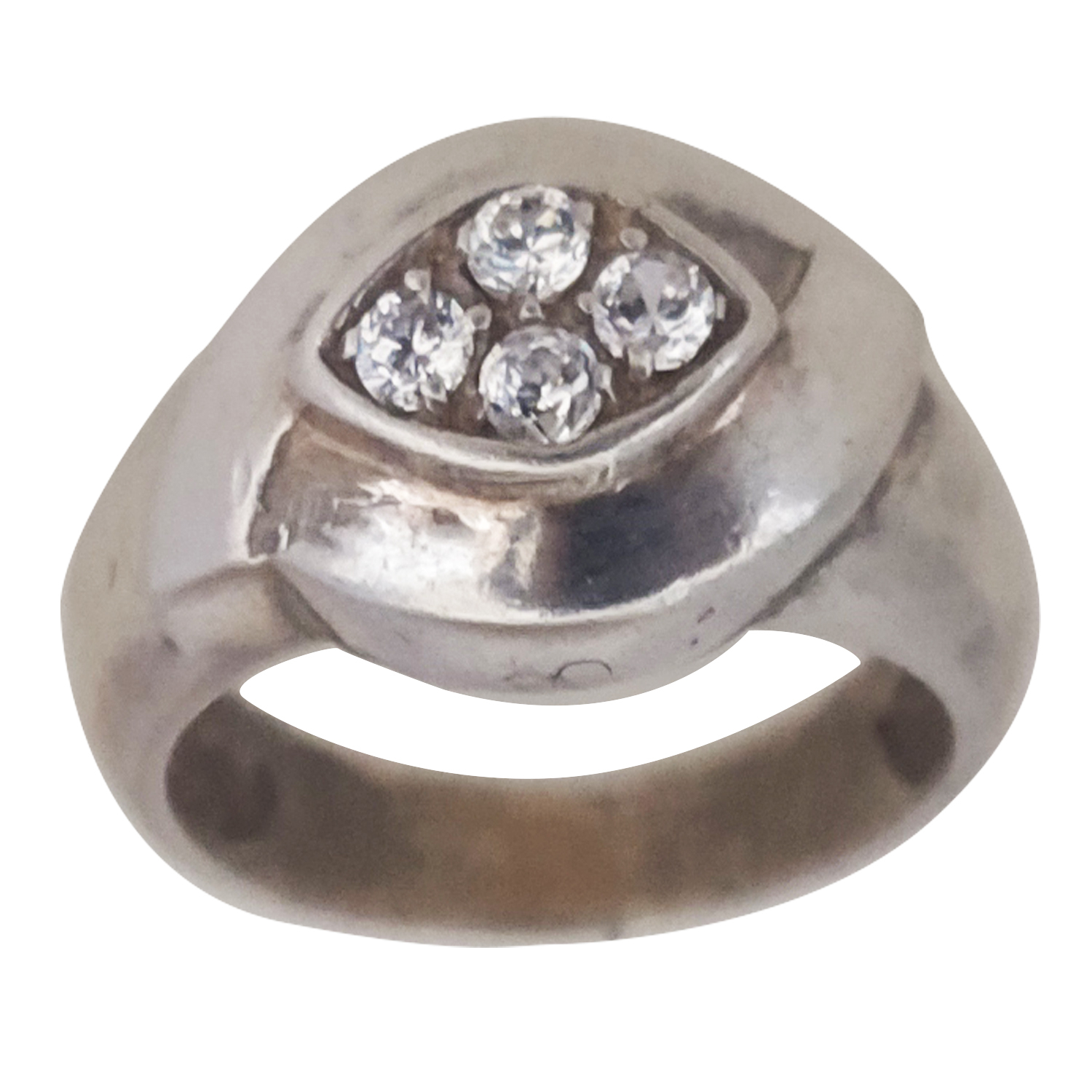 انگشتر نقره زنانه سلین کالا مدل اتمی ce-As36