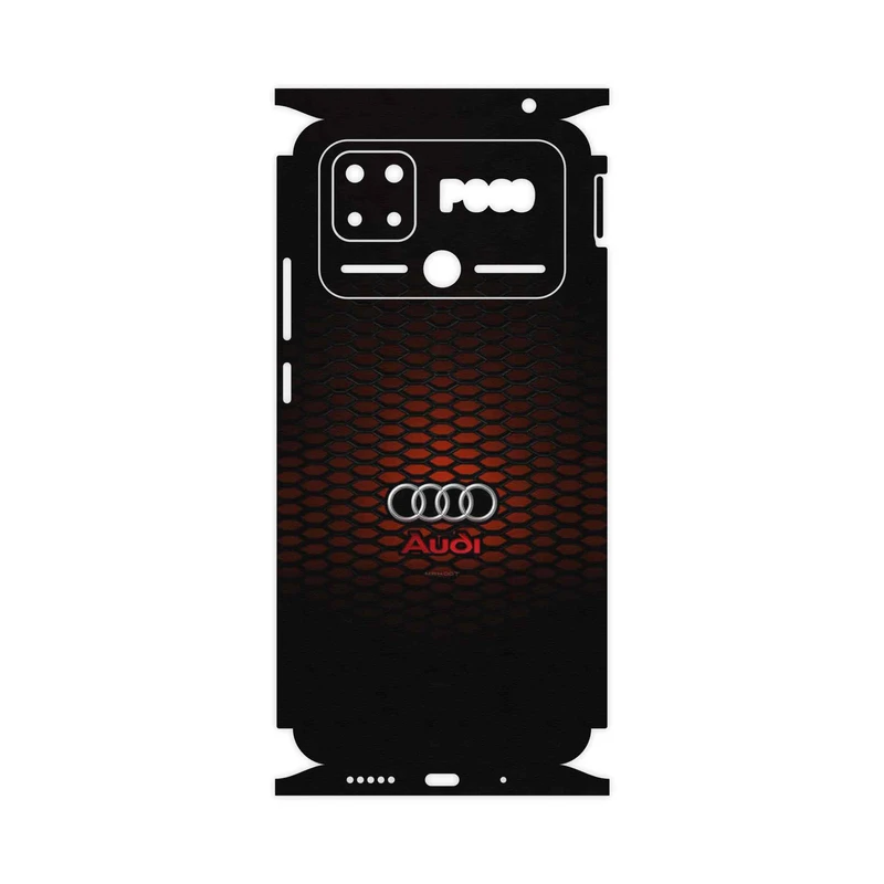 برچسب پوششی ماهوت مدل Audi_AG-FullSkin مناسب برای گوشی موبایل شیائومی Poco C40