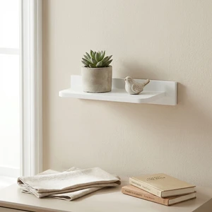شلف دیواری خونه خاص مدل پایه مخفی کد 20cm