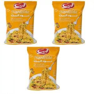 نودالیت با طعم قارچ و پنیر الیت - 75 گرم بسته 3 عددی