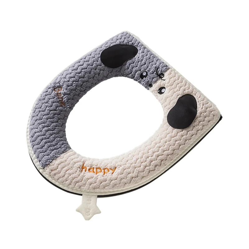 روکش توالت فرنگی مدل مخملی طرح فانتزی