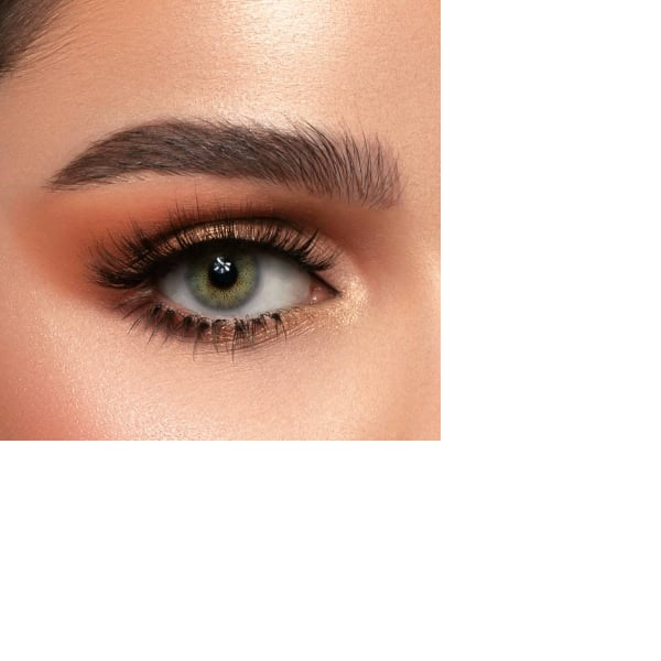 لنز چشم لومینوس مدل Lazord رنگ طوسی عسلی