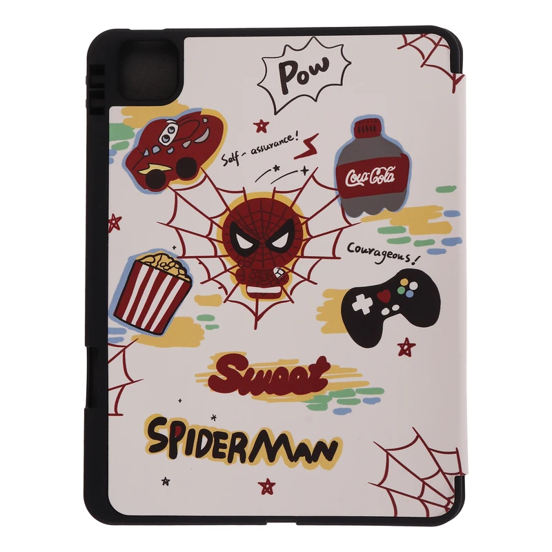 کیف کلاسوری دی کیس طرح مرد عنکبوتی مناسب برای تبلت اپل iPad Pro 2024 - 11 اینچ