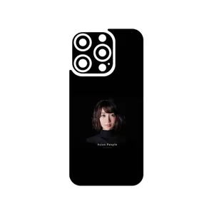 MAHOOT Portrait of an Asian Woman Cover Sticker for Apple iPhone 15 Pro