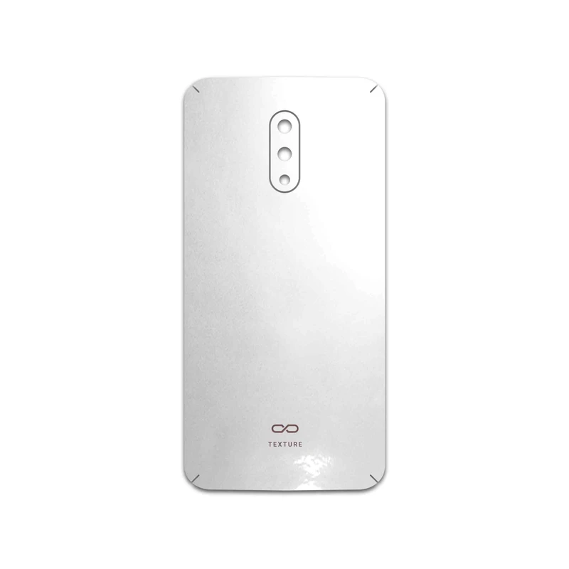 برچسب پوششی ماهوت مدل Metallic-White مناسب برای گوشی موبایل وان پلاس 7