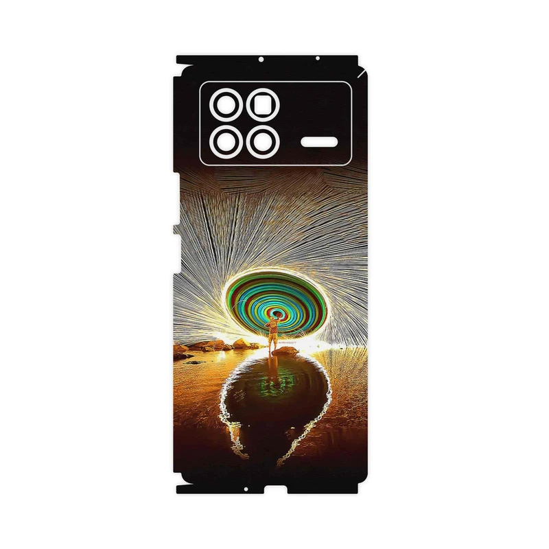 برچسب پوششی ماهوت مدل Night Light Fountain-FullSkin مناسب برای گوشی موبایل شیائومی Mix Fold 3