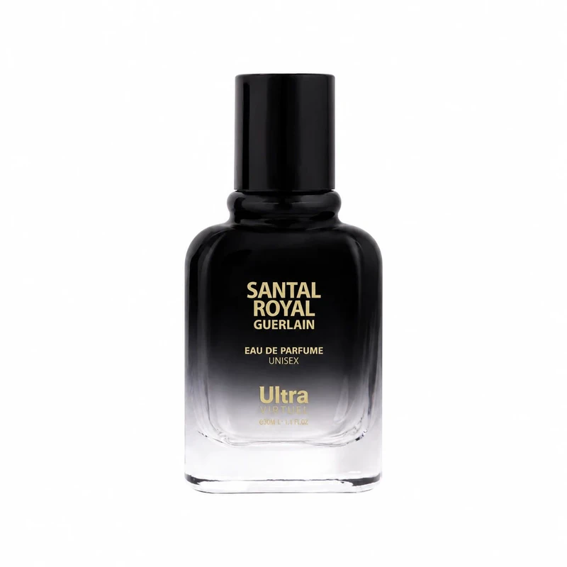 عطر جیبی اولترا ویرچوآل مدل Santal Royal Guerlain با رایحه گرم حجم 30 میلی‌لیتر