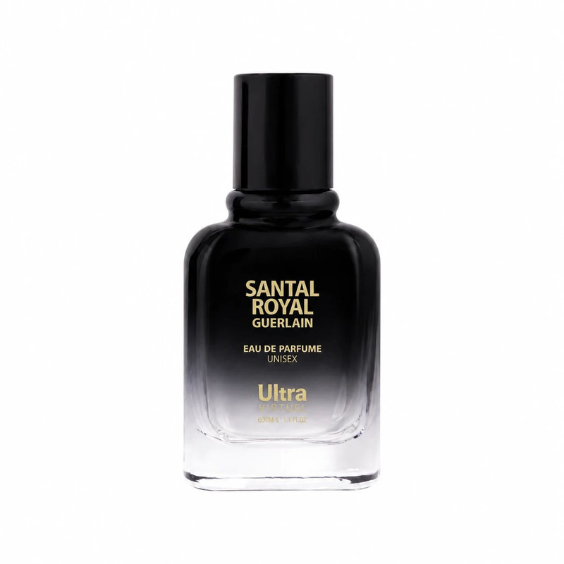 عطر جیبی اولترا ویرچوآل مدل Santal Royal Guerlain با رایحه گرم حجم 30 میلیلیتر