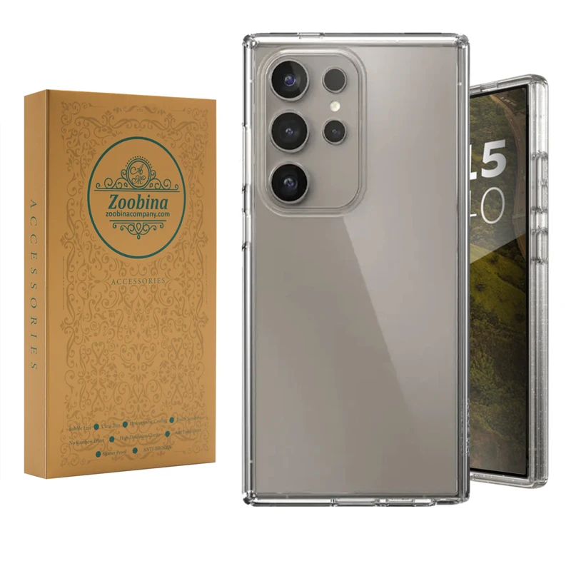 کاور زوبینا مدل Airbag مناسب برای گوشی موبایل سامسونگ Galaxy S24 Ultra