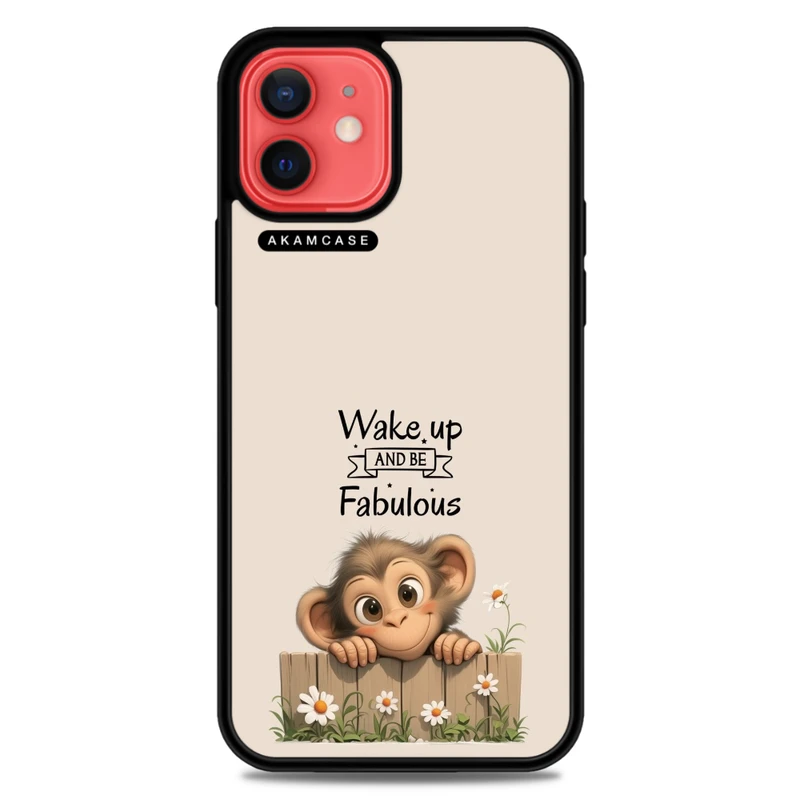 کاور آکام مدل AMC-WA12-ANIMALS QOUTES-26 مناسب برای گوشی موبایل اپل iPhone 12