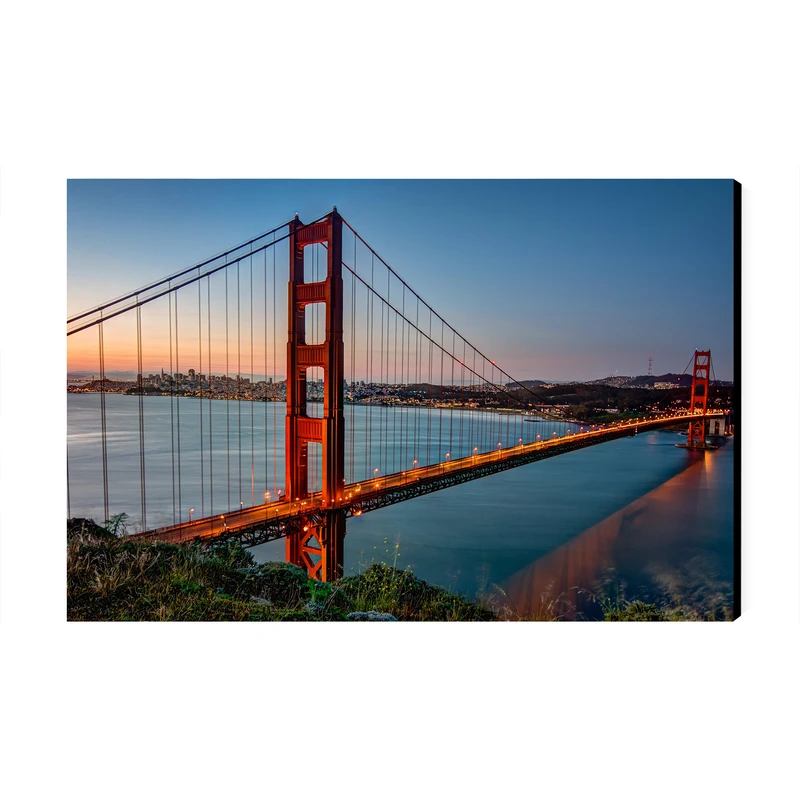 تابلو شاسی عرش مدل فانتزی منظره پل کد As3336