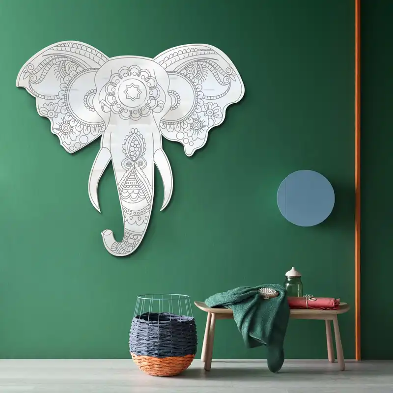 آینه پلکسی گلس طرح فیل