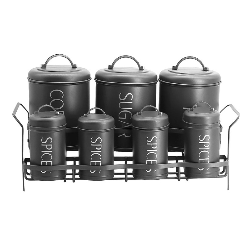 سرویس جای ادویه 7 پارچه سام ست مدل پتوس