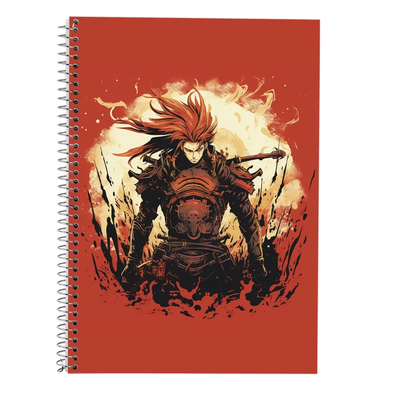 دفتر لغت 50 برگ مدوپد طرح Naroto کد DF11253