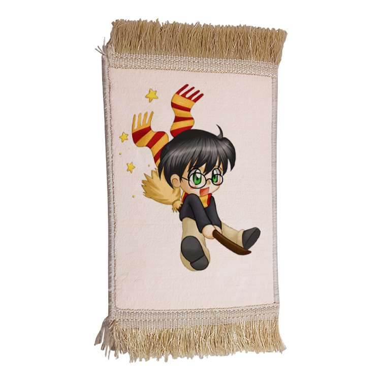 فرش ماشینی دیوارکوب مدل هری پاتر کد 90