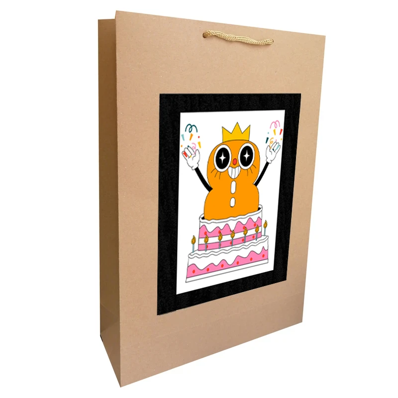 ساک هدیه مدل تولد طرح 8 سالگی مدل t0001